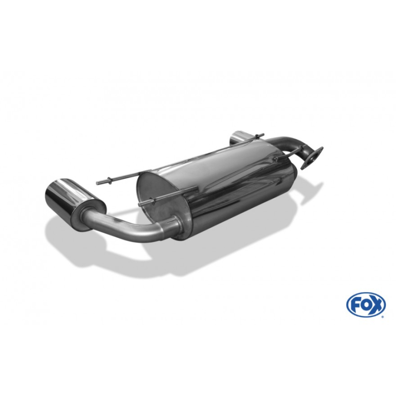 Fox Duplex-Endschalldämpfer je 1x129x106mm
