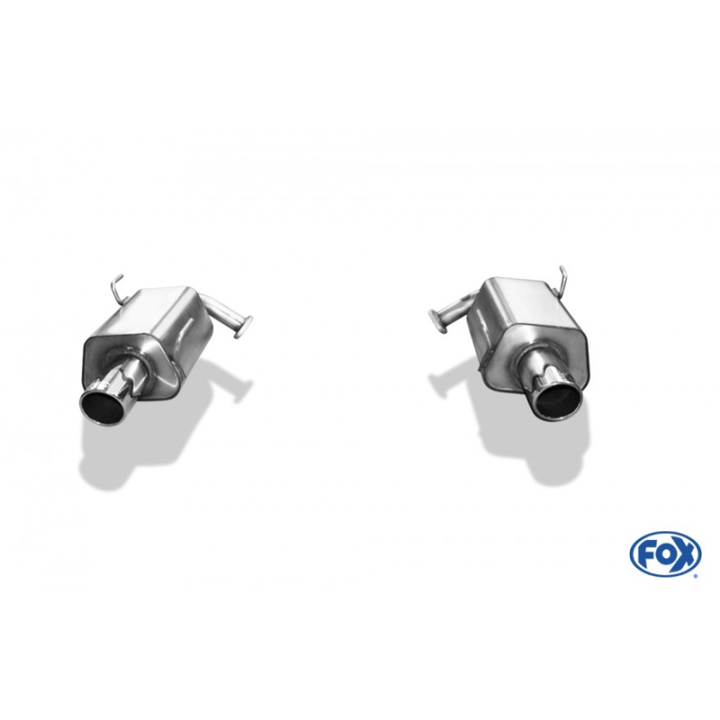 Fox Duplex-Endschalldämpfer je 1x100mm