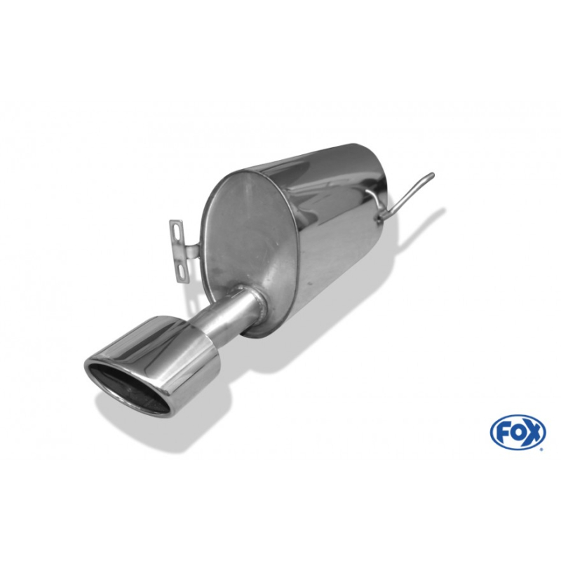 Fox Endschalldämpfer 115x85mm