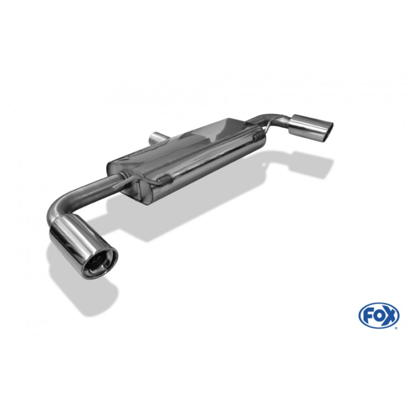 Fox Duplex-Endschalldämpfer je 1x100mm