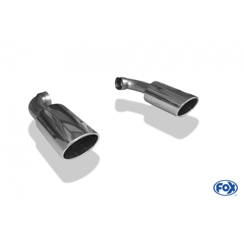 Fox Duplex-Endrohrsatz je 129x106mm