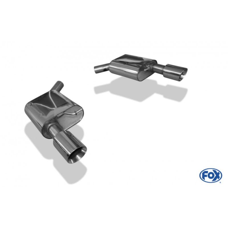Fox Duplex-Endschalldämpfer je 1x100mm