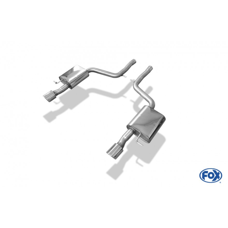 Fox Duplex-Endschalldämpfer je 100mm