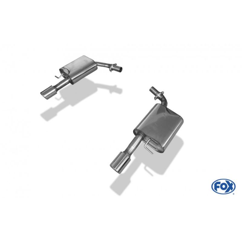 Fox Duplex-Endschalldämpfer je 90mm