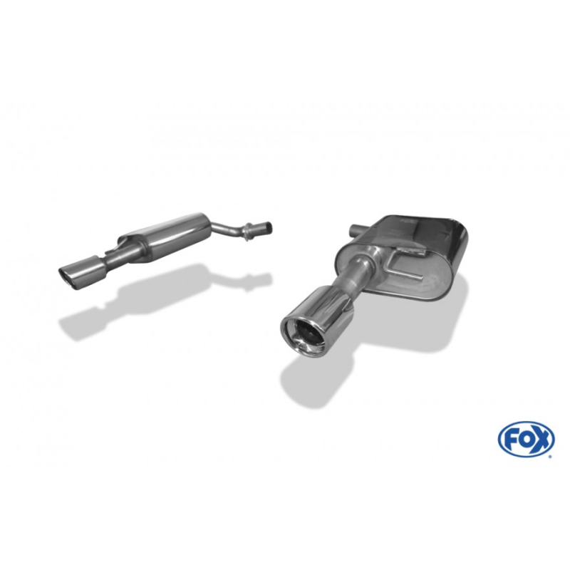 Fox Duplex-Endschalldämpfer je 90mm