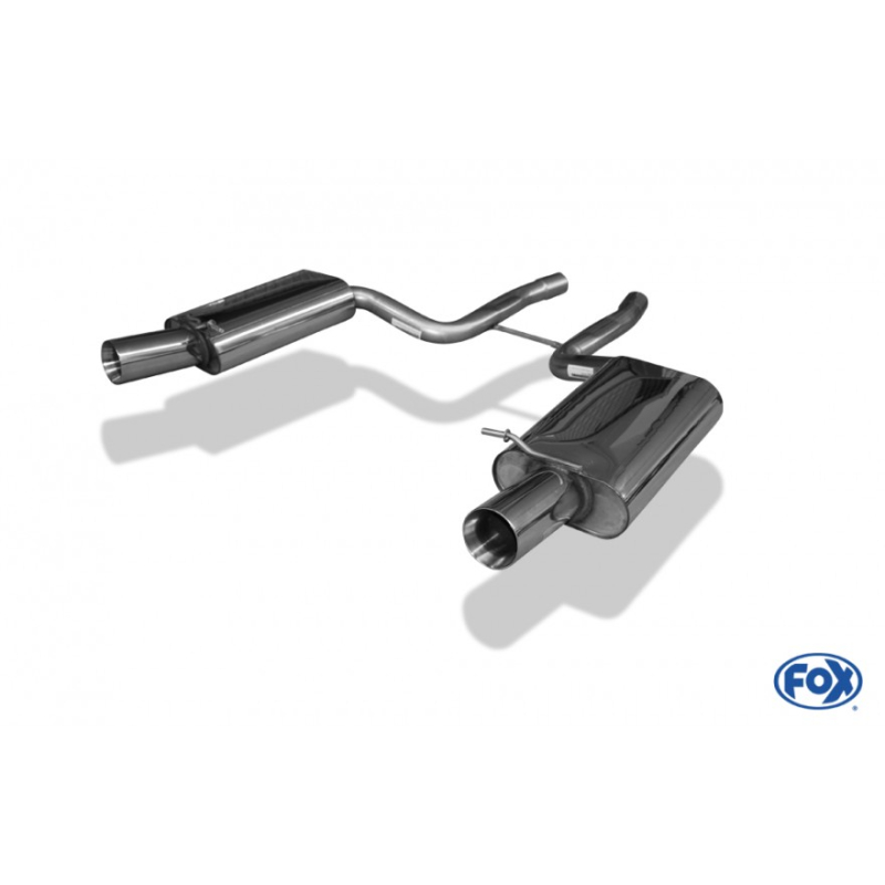 Fox Duplex-Endschalldämpfer je 100mm