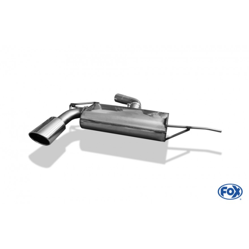 Fox Endschalldämpfer 129x106mm oval