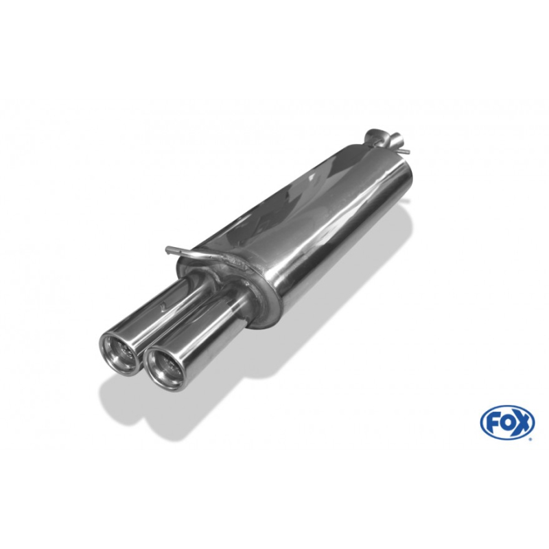 Fox Endschalldämpfer 2x76mm