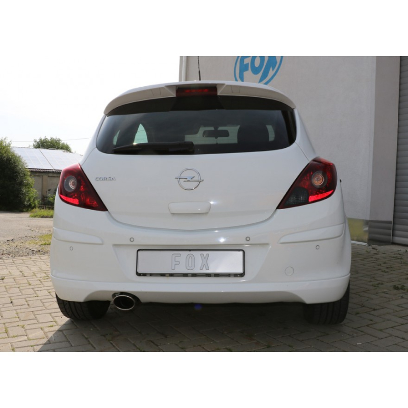 Fox Endschalldämpfer 115x85mm oval