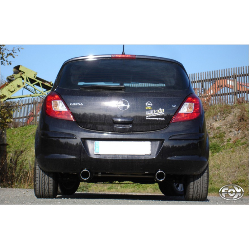 Fox Duplex-Endschalldämpfer je 1x90mm