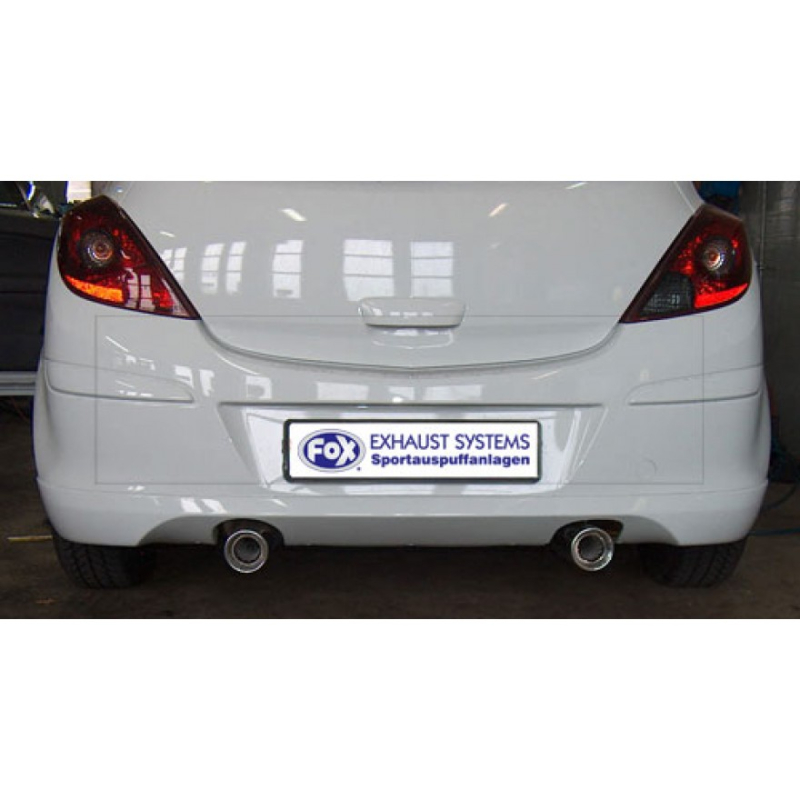 Fox Duplex-Endschalldämpfer je 1x90mm