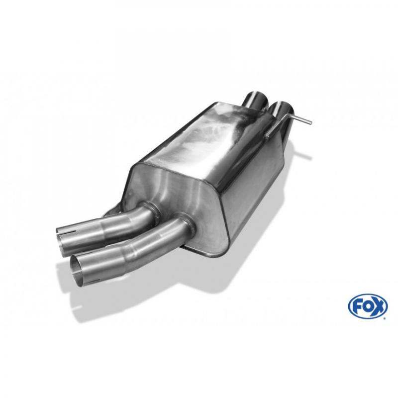 Fox Endschalldämpfer 2x80mm