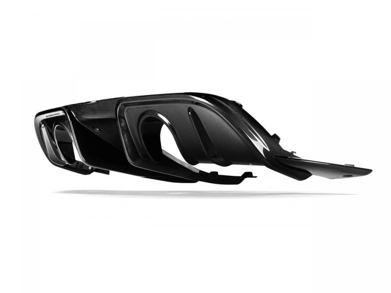 Akrapovic Heckschürze Matt