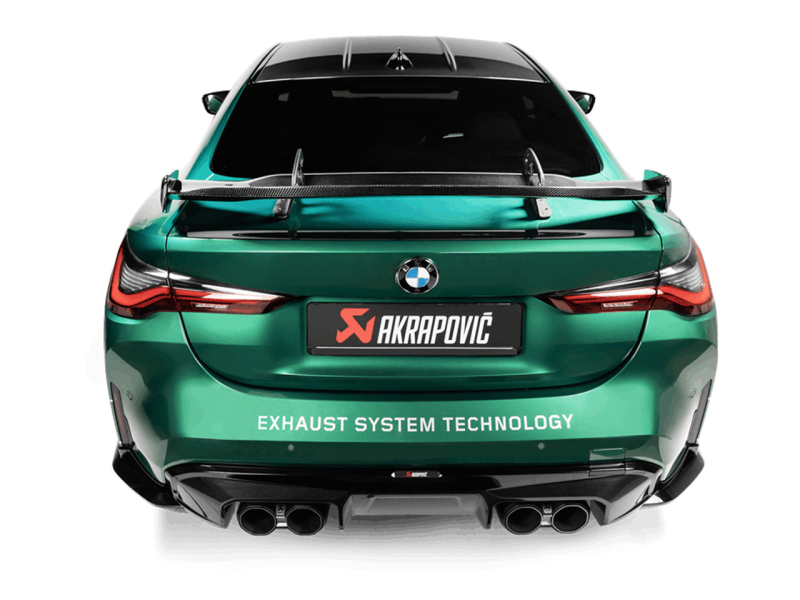 Akrapovic Carbon Heckspoiler Glanz