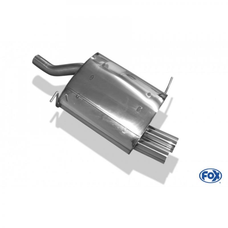 Fox Endschalldämpfer 2x70mm