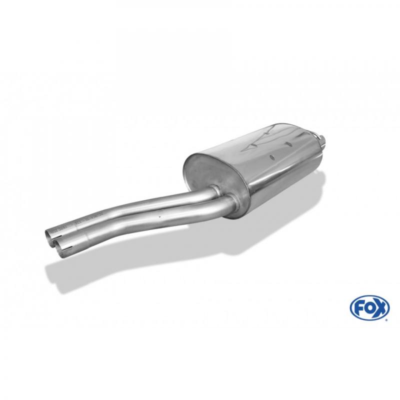 Fox Endschalldämpfer 1x135x80mm