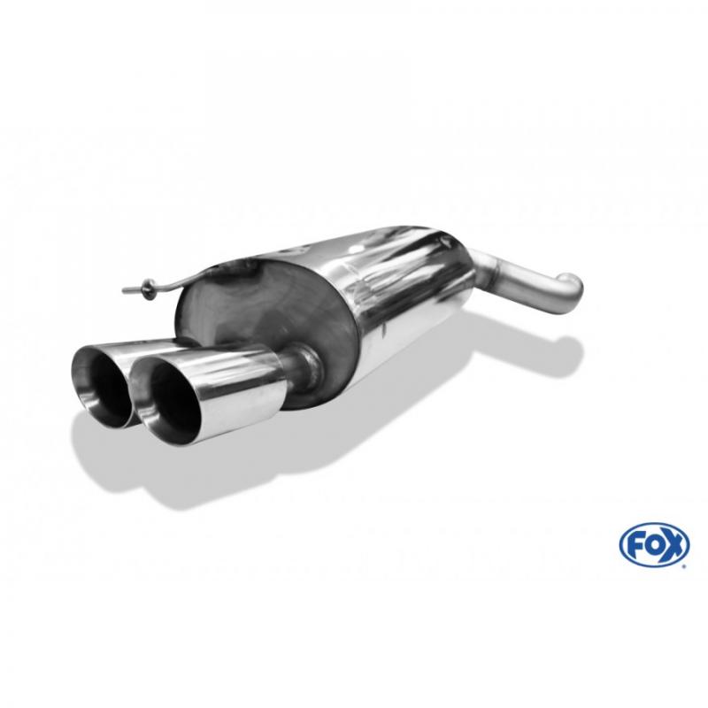 Fox Endschalldämpfer 2x90mm