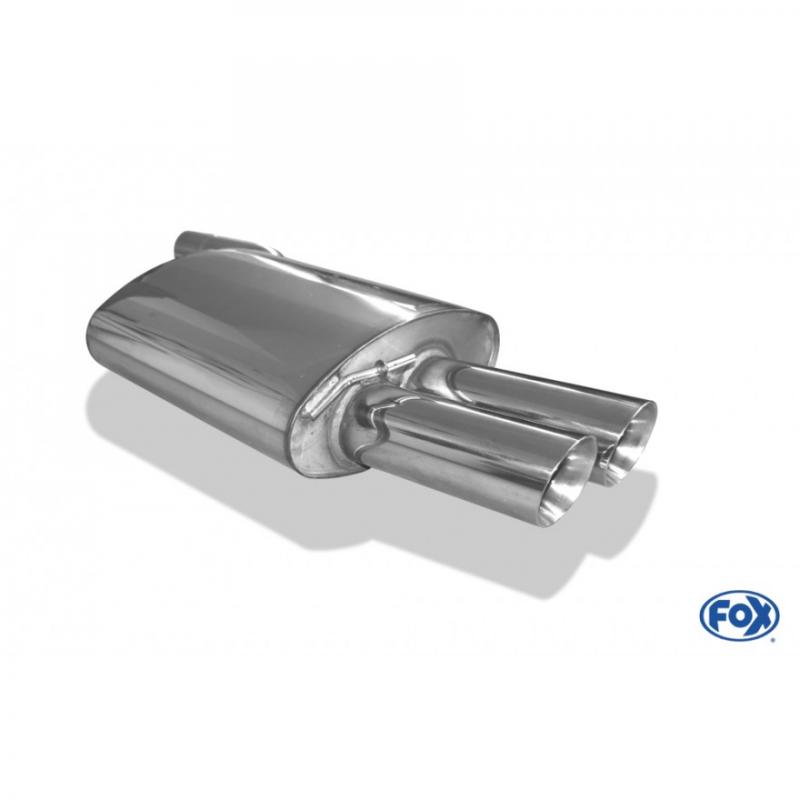 Fox Endschalldämpfer 2x90mm
