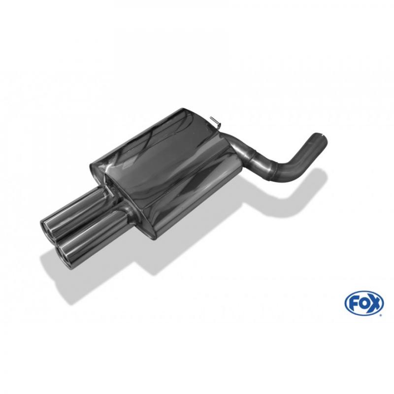 Fox Endschalldämpfer 2x90mm