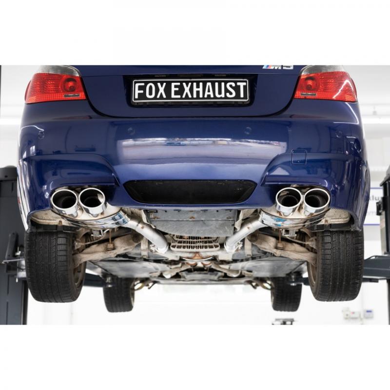 Fox Duplex-Endschalldämpfer je 2x115x85mm