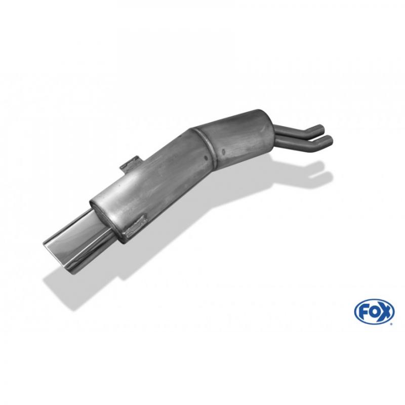 Fox Endschalldämpfer 1x135x80mm