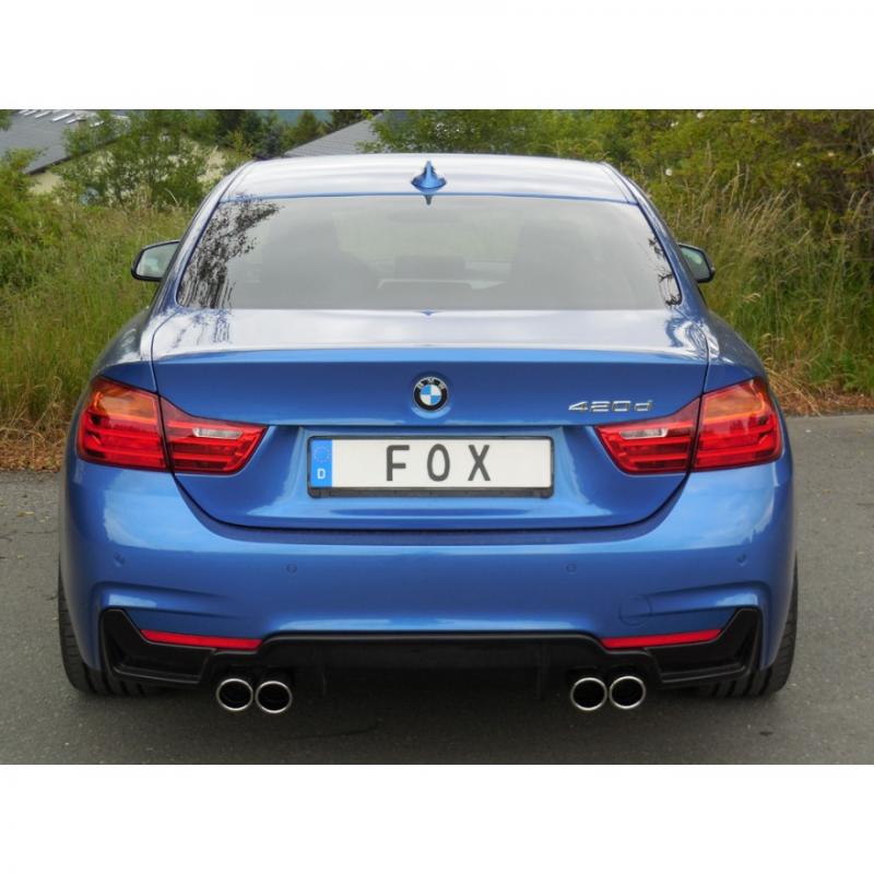 Fox Duplex-Endschalldämpfer je 2x80mm