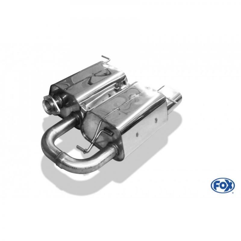 Fox Endschalldämpfer 1x135x80mm