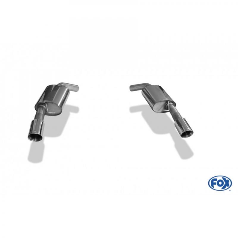 Fox Duplex-Endschalldämpfer je 90mm