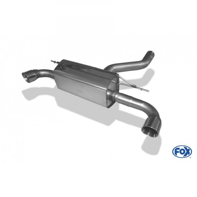Fox Duplex-Endschalldämpfer je 1x90mm