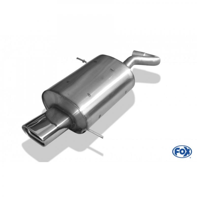 Fox Endschalldämpfer 135x85mm