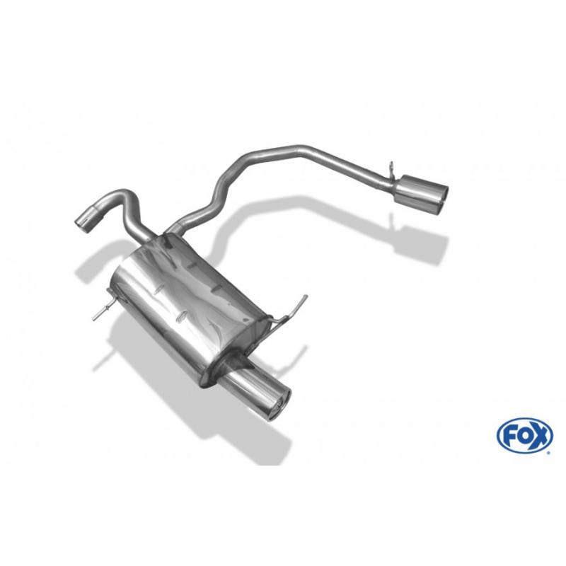 Fox Duplex-Endschalldämpfer je 1x100mm