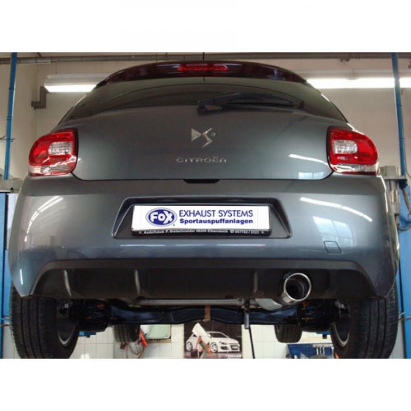 Fox Endschalldämpfer 1x100mm