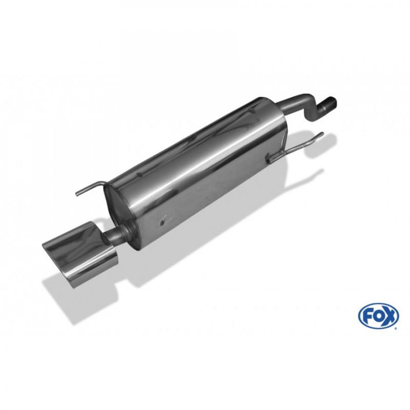 Fox Endschalldämpfer 1x135x80mm