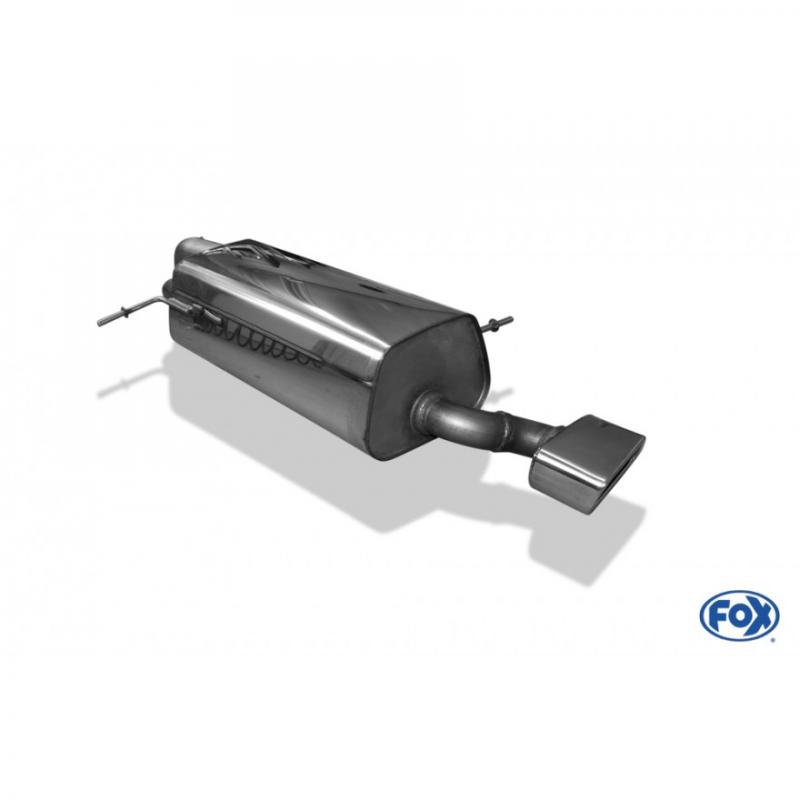 Fox Endschalldämpfer 1x145x65mm
