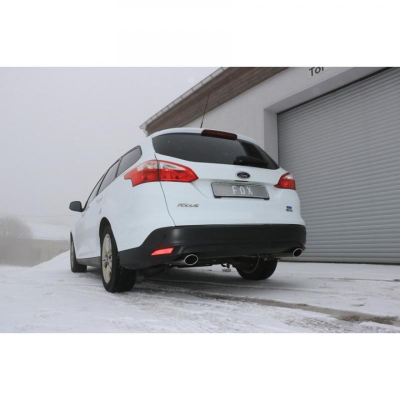 Fox Duplex-Endschalldämpfer je 1x106x71mm