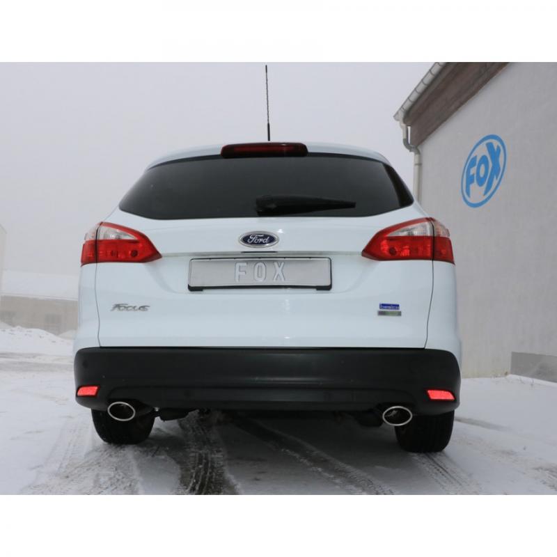 Fox Duplex-Endschalldämpfer je 1x106x71mm