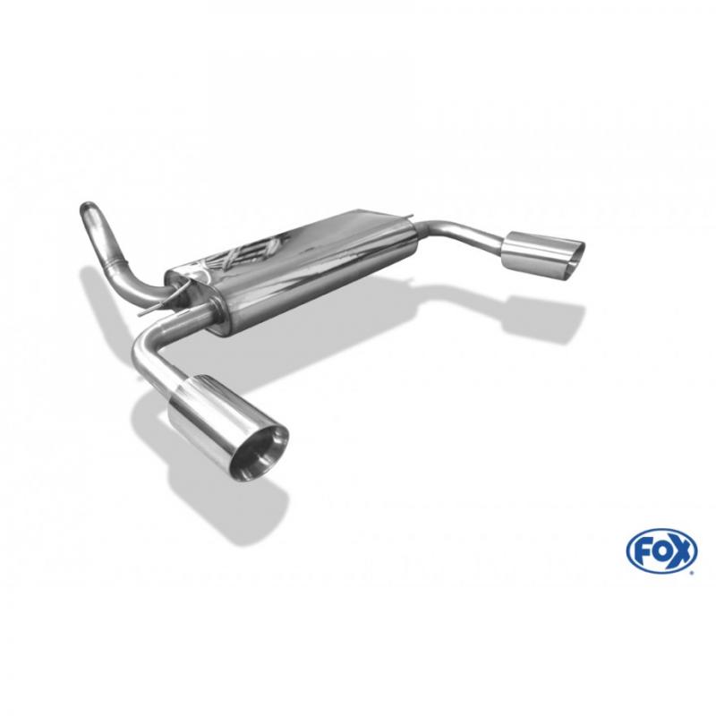 Fox Duplex-Endschalldämpfer je 1x100mm