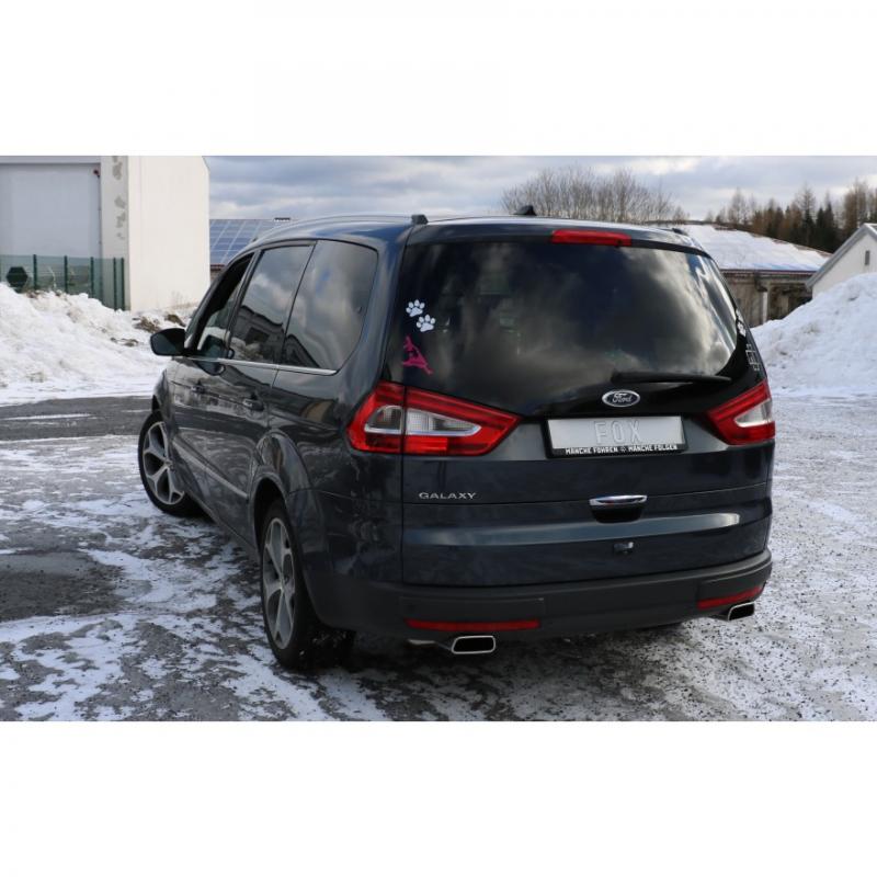 Fox Duplex-Endschalldämpfer 1x145x65mm