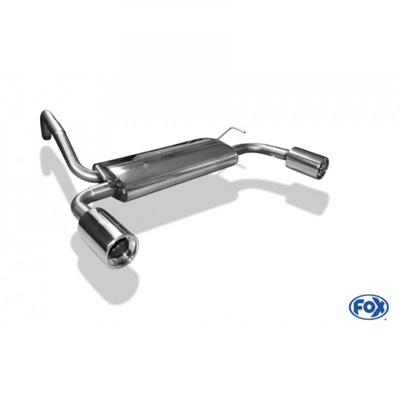 Fox Duplex-Endschalldämpfer je 1x90mm