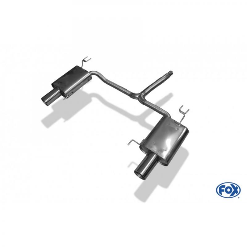 Fox Duplex-Endschalldämpfer je 1x100mm