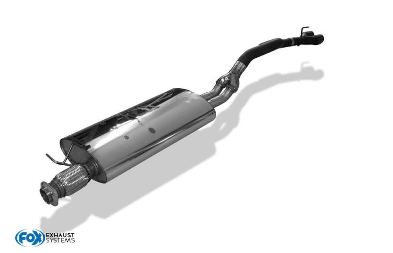 Fox Endschalldämpfer 2x90mm black