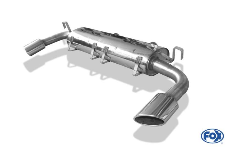 Fox Duplex-Endschalldämpfer je 1x115x85mm