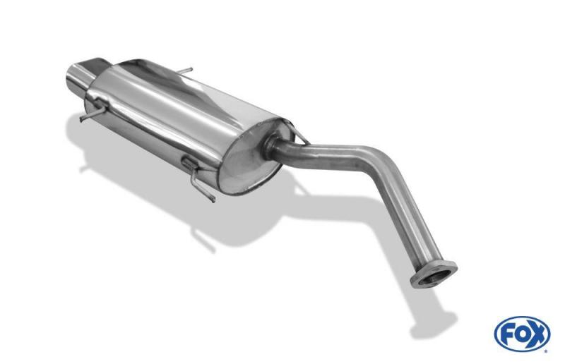 Fox Endschalldämpfer 1x135x80mm