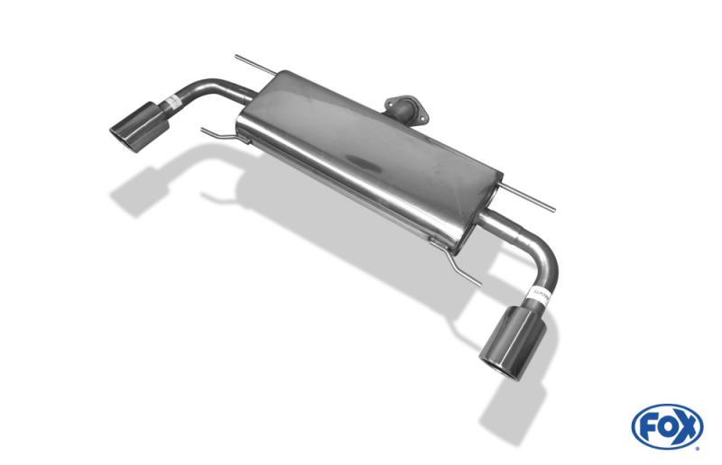 Fox Duplex-Endschalldämpfer je 1x100mm