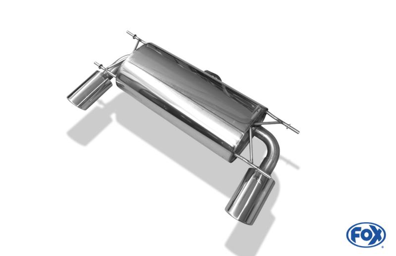 Fox Duplex-Endschalldämpfer je 1x115x85mm