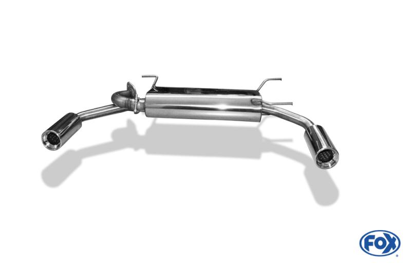 Fox Duplex-Endschalldämpfer je 1x90mm