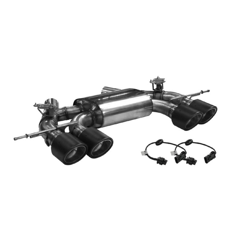 Bastuck Duplex-Endschalldämpfer je 2x110mm Carbon