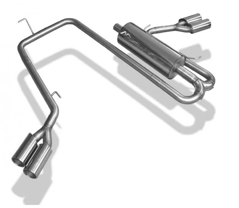 Fox Endschalldämpfer 2x90mm