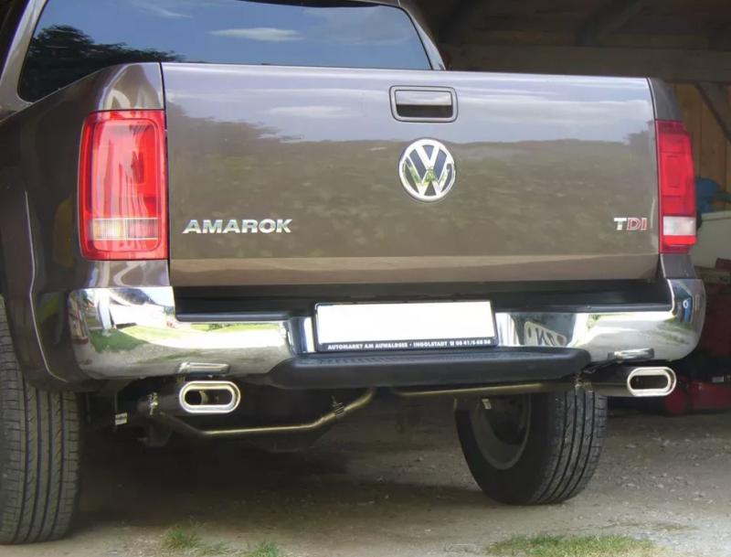 Fox Duplex-Endschalldämpfer je 1x160x80mm