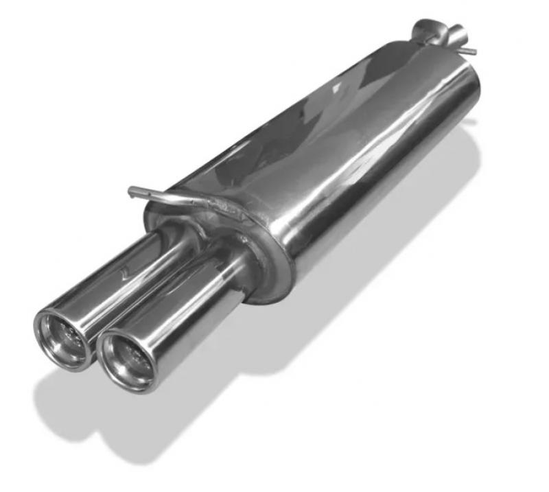 Fox Endschalldämpfer 2x76mm